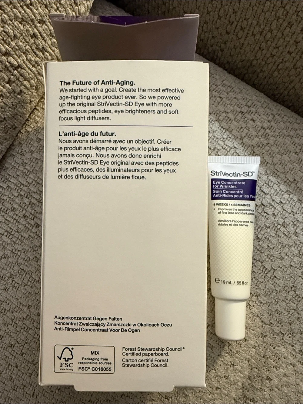 StriVectin concentrated eye